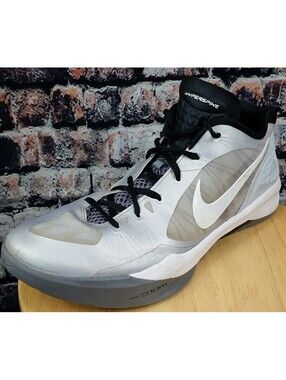 Nike Volleyball Shoes Zoom Hyperspike Court Womens 12 Mens 10.5 Platinum Silver